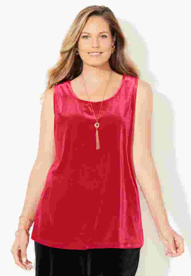AnyWear Velvet Tank image number 0