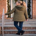 Faux Fur Hood Puffer Coat image number 1