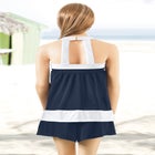Colorblock Tankini Top & Short Set image number null