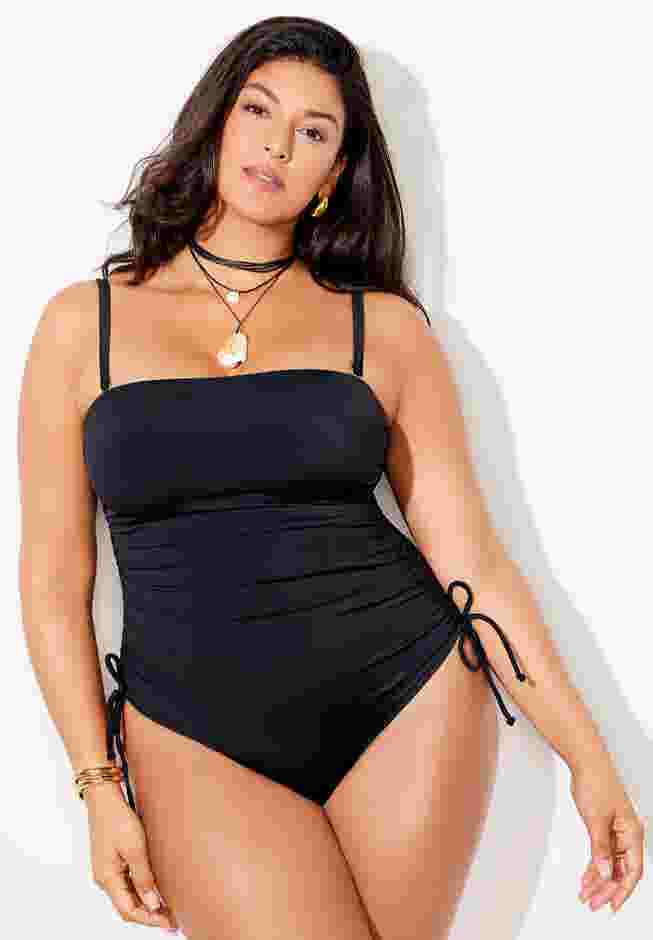 Essential Bandeau Adjustable One Piece image number 3