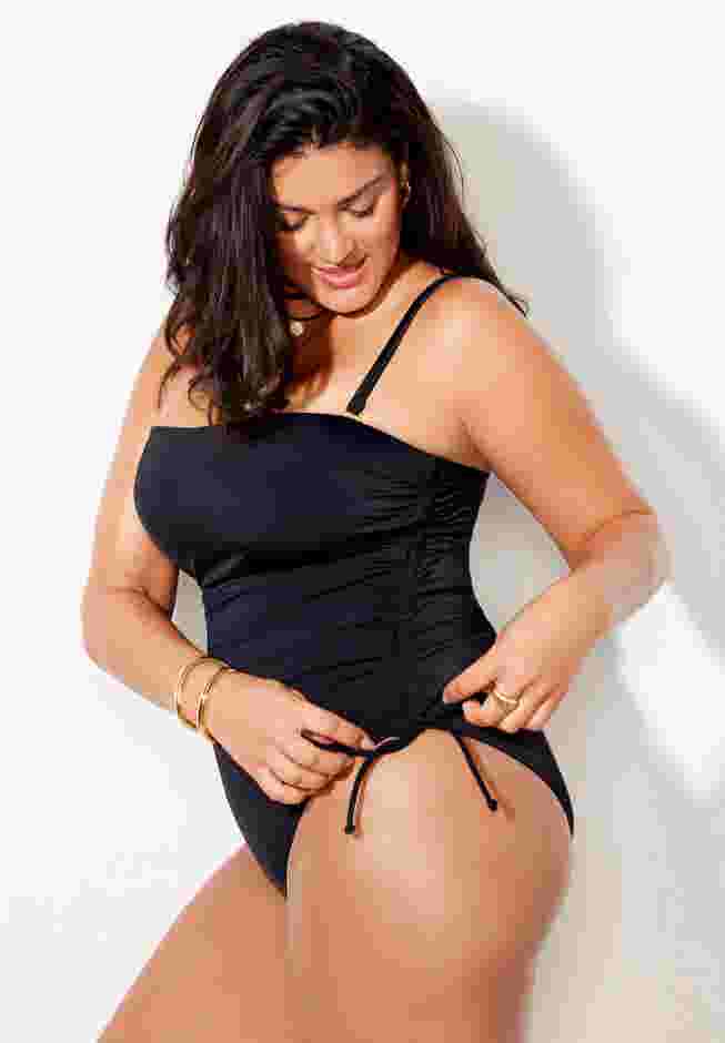 Essential Bandeau Adjustable One Piece image number 6