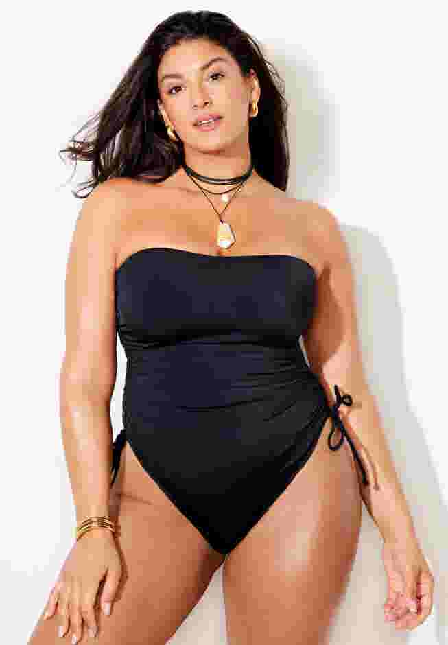 Essential Bandeau Adjustable One Piece image number 0