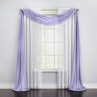 BH Studio Sheer Voile Scarf Valance image number 0