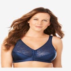 Front-Close Lace Wireless Posture Bra 5100565 image number null