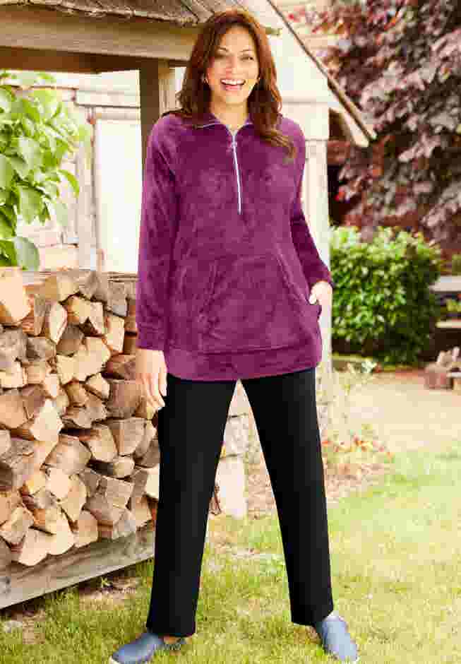 Ultimate Plush Half-Zip Pullover image number 0