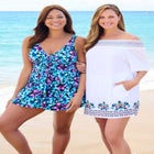 Off-The-Shoulder Cover Up image number null