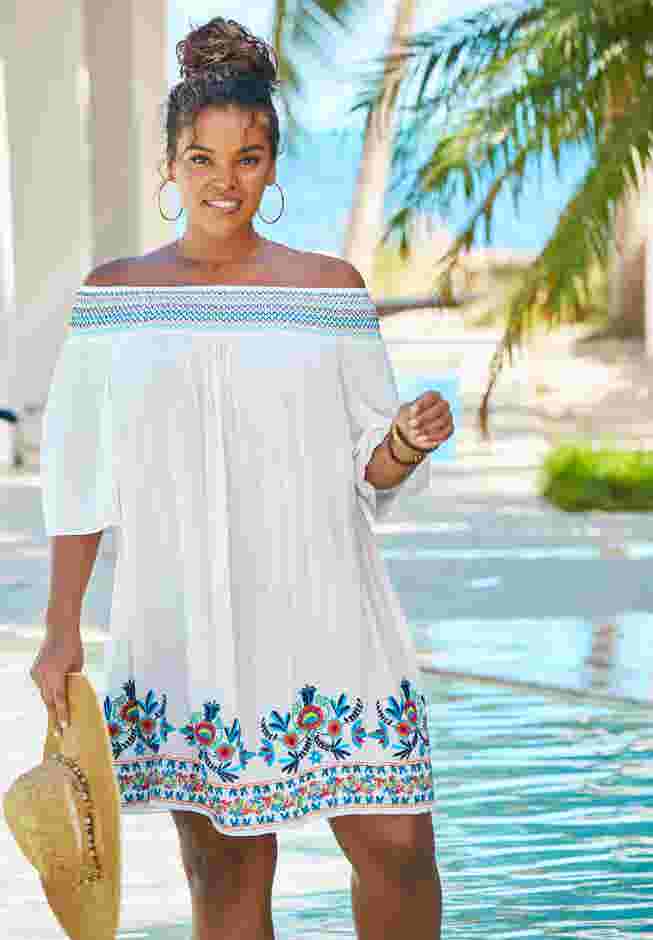 Off-The-Shoulder Cover Up image number 0