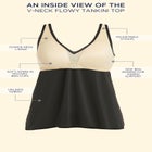 Flowy Tankini Top image number null