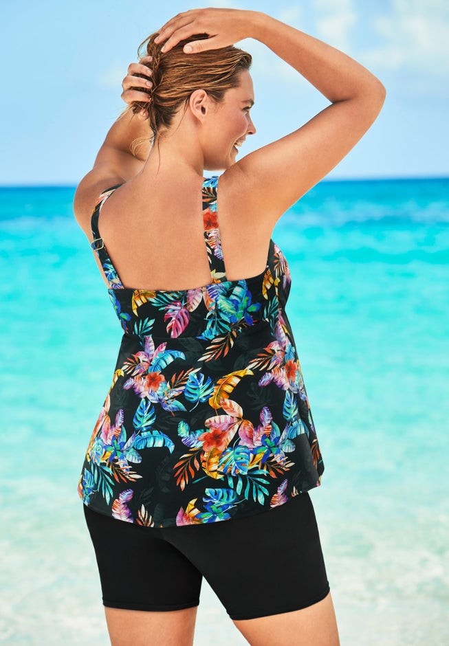 Flowy Tankini Top image number 1