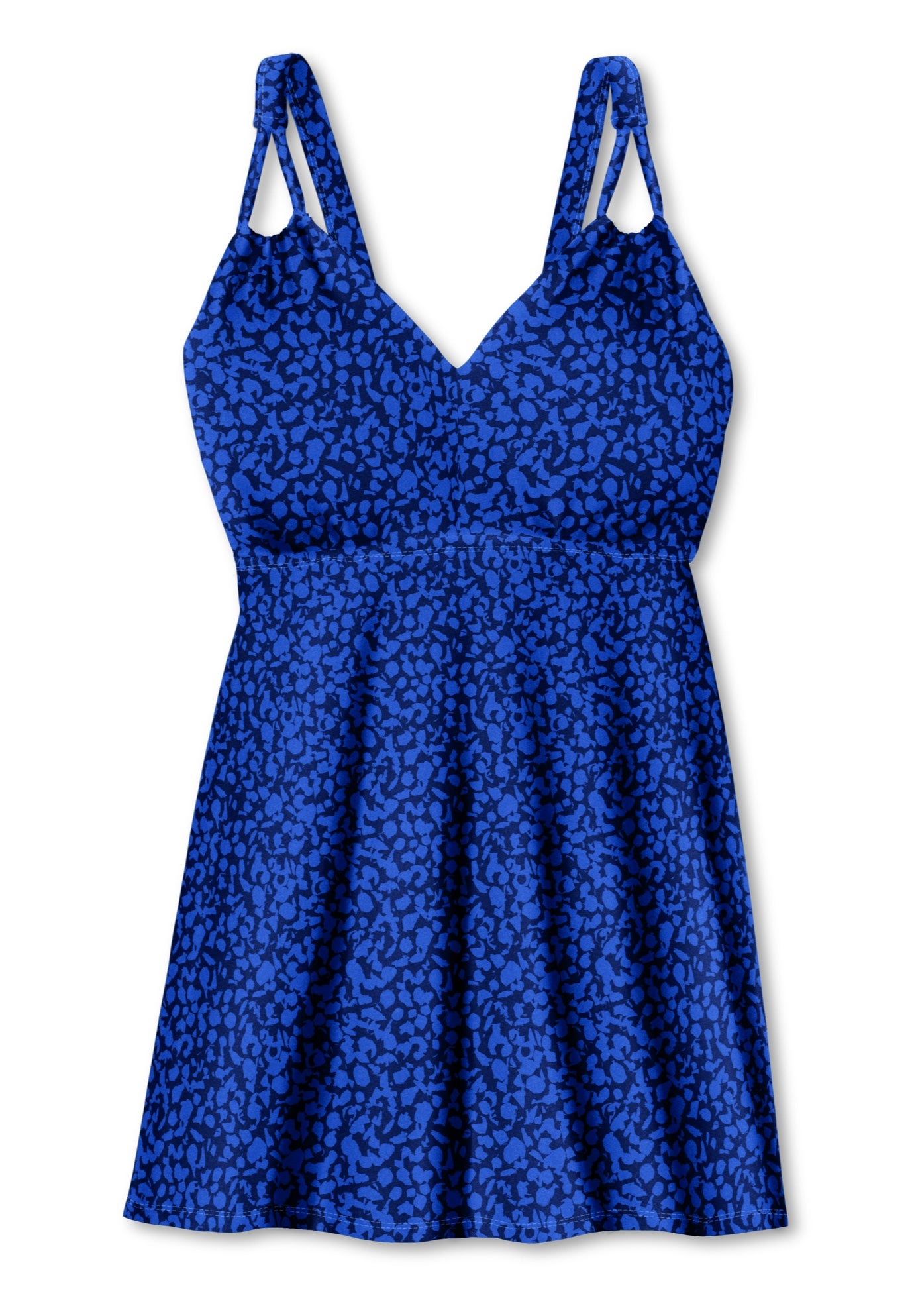 Loop Strap Two-Piece Swim Dress image number 3