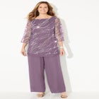 Sequin Chiffon Duet Blouse image number null