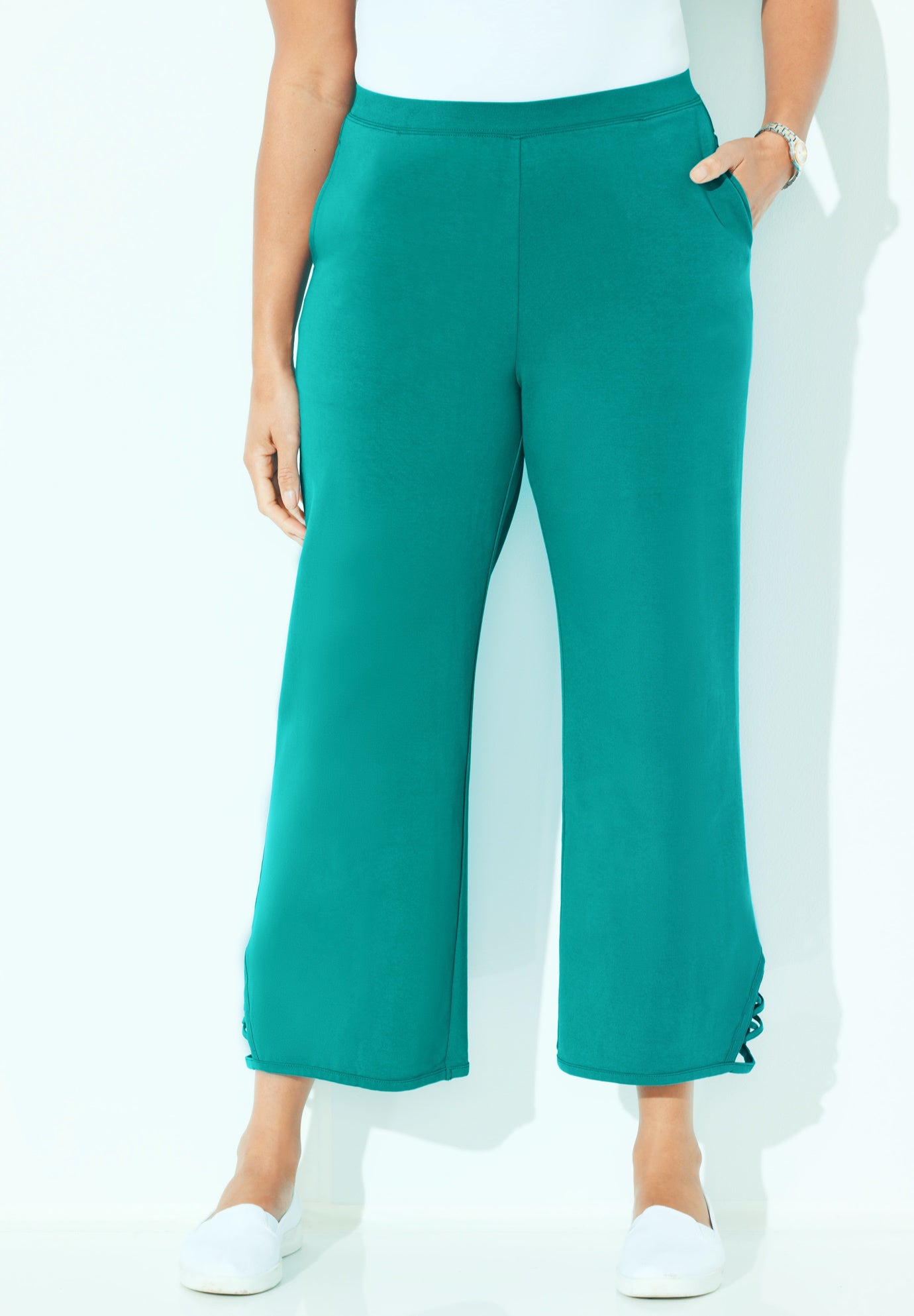 Suprema&reg; Wide Leg Ankle Pant image number 0
