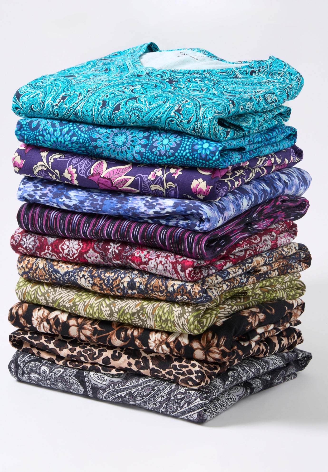 Suprema® 3/4 Sleeve V-Neck Tee image number 5