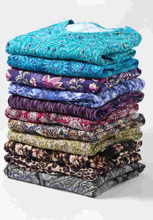 Suprema® 3/4 Sleeve V-Neck Tee image number 5
