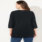 Suprema&reg; 3/4 Sleeve V-Neck Tee image number 1