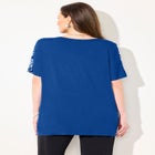 Dolman Sleeve Printed Tunic image number null