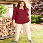 Suprema&reg; Snap-Placket Tee image number null