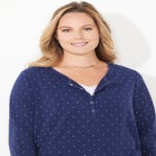 Suprema® Snap-Placket Tee image number null