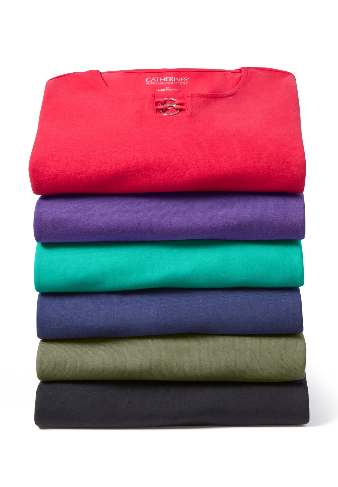 Suprema® Studio Double-Ring Tee image number 4