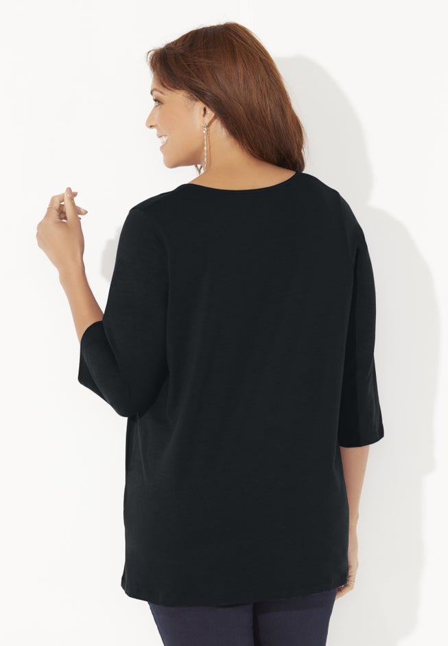 Suprema® Studio Double-Ring Tee image number 1