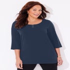 Suprema&reg; Studio Double-Ring Tee image number null