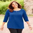 Suprema&reg; Studio Double-Ring Tee image number null