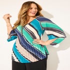 Bejeweled Pleated Blouse image number null