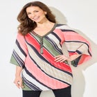 Bejeweled Pleated Blouse image number null