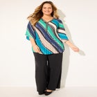 Bejeweled Pleated Blouse image number null