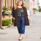 Marled Sweater Cardigan image number null