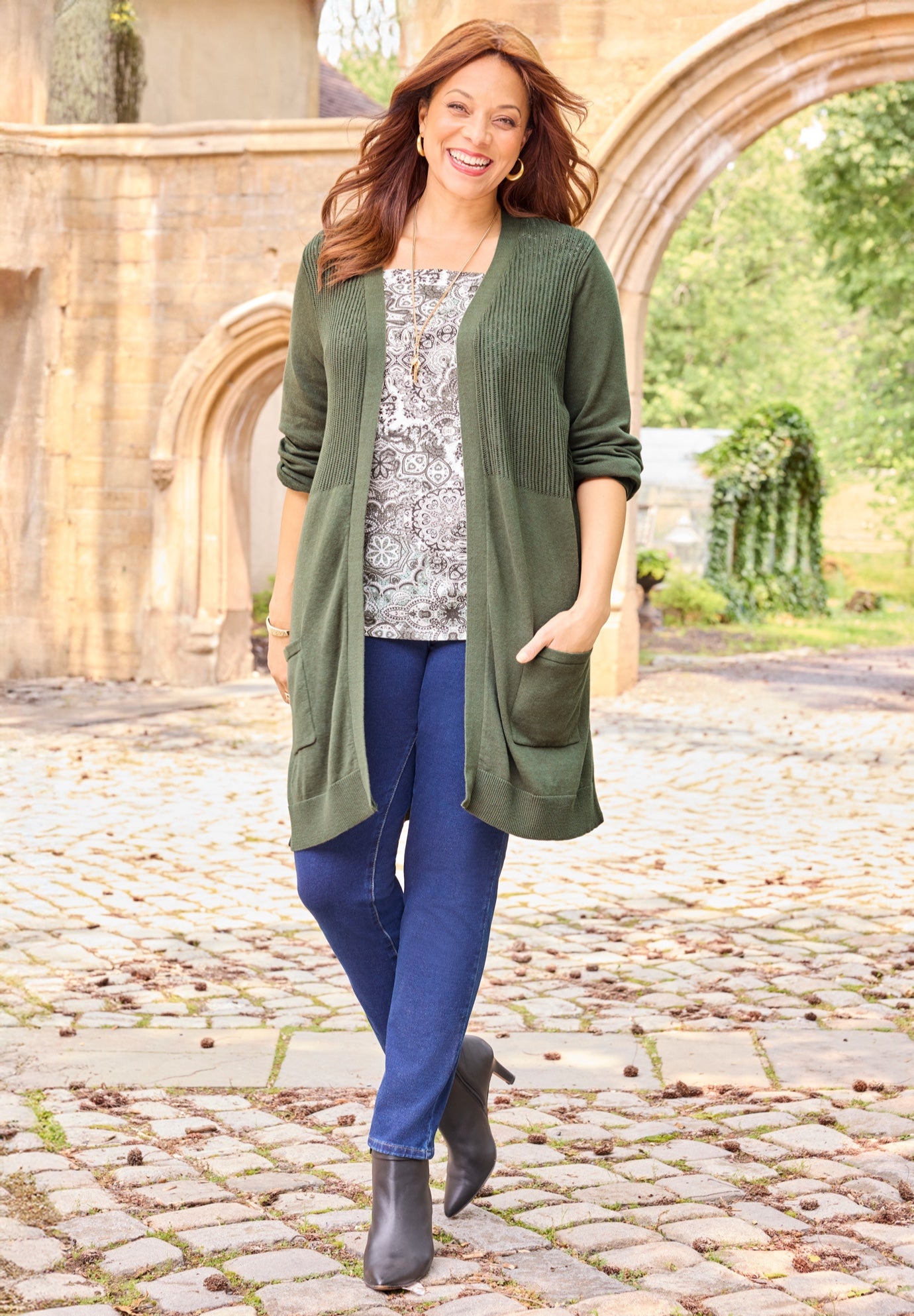 Marled Sweater Cardigan image number 0