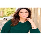 Chenille Cable-Knit Boatneck Sweater image number null