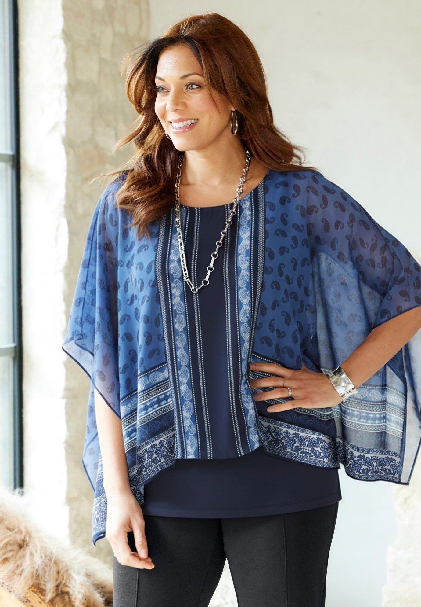 Long Chainlink Necklace image number 2