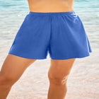 Loose Swim Short with Built-In Tummy Control Brief image number null