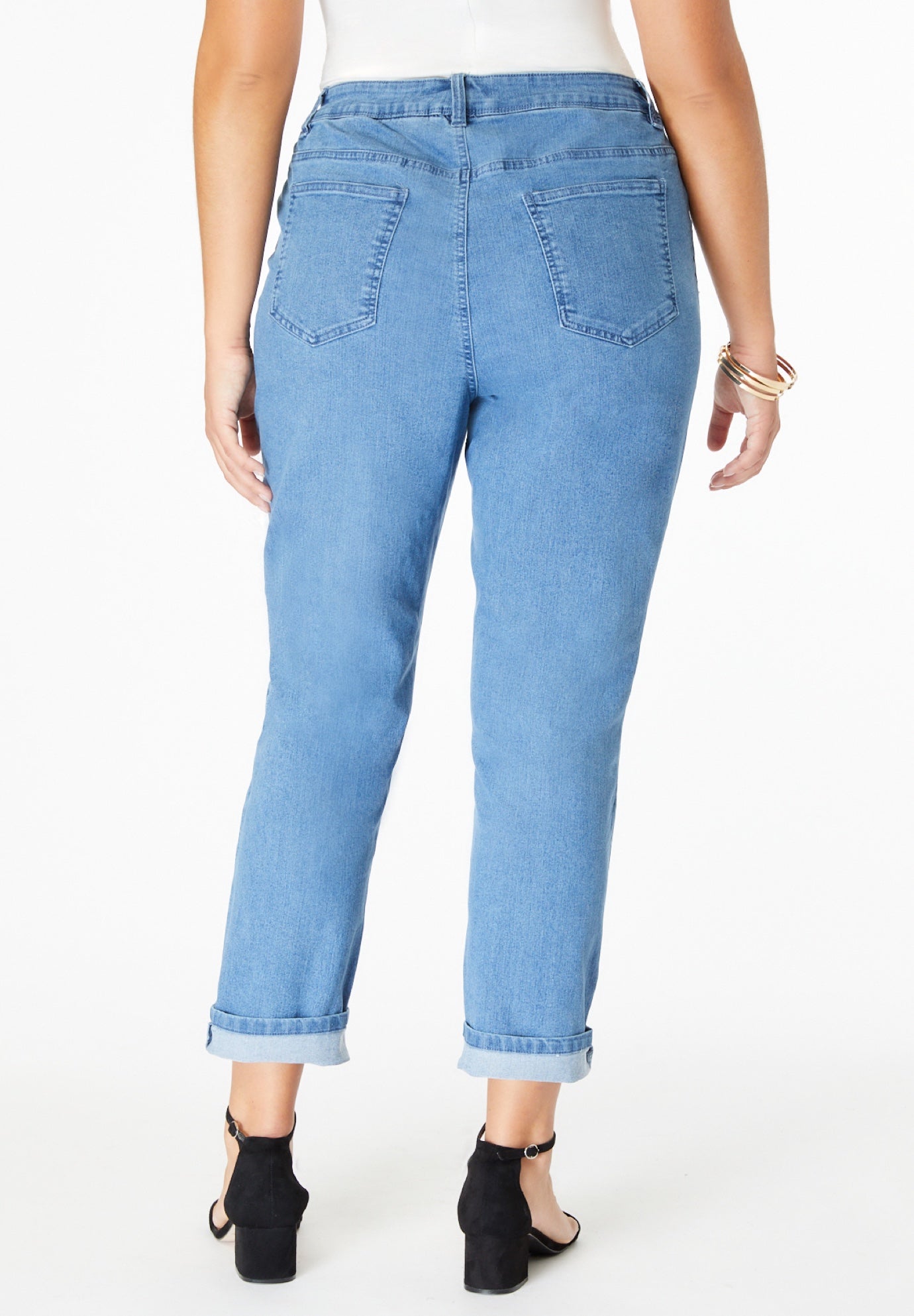 Plus Size 24/7 Stretch Boyfriend Jean image number 1