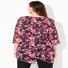 Split-Front Tiered Blouse image number null