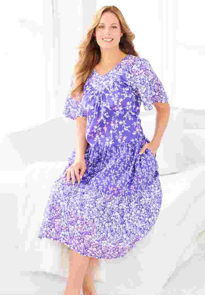 Tiered Print Lounger image number 3