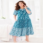 Tiered Print Lounger image number null