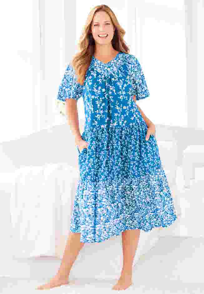 Tiered Print Lounger image number 0