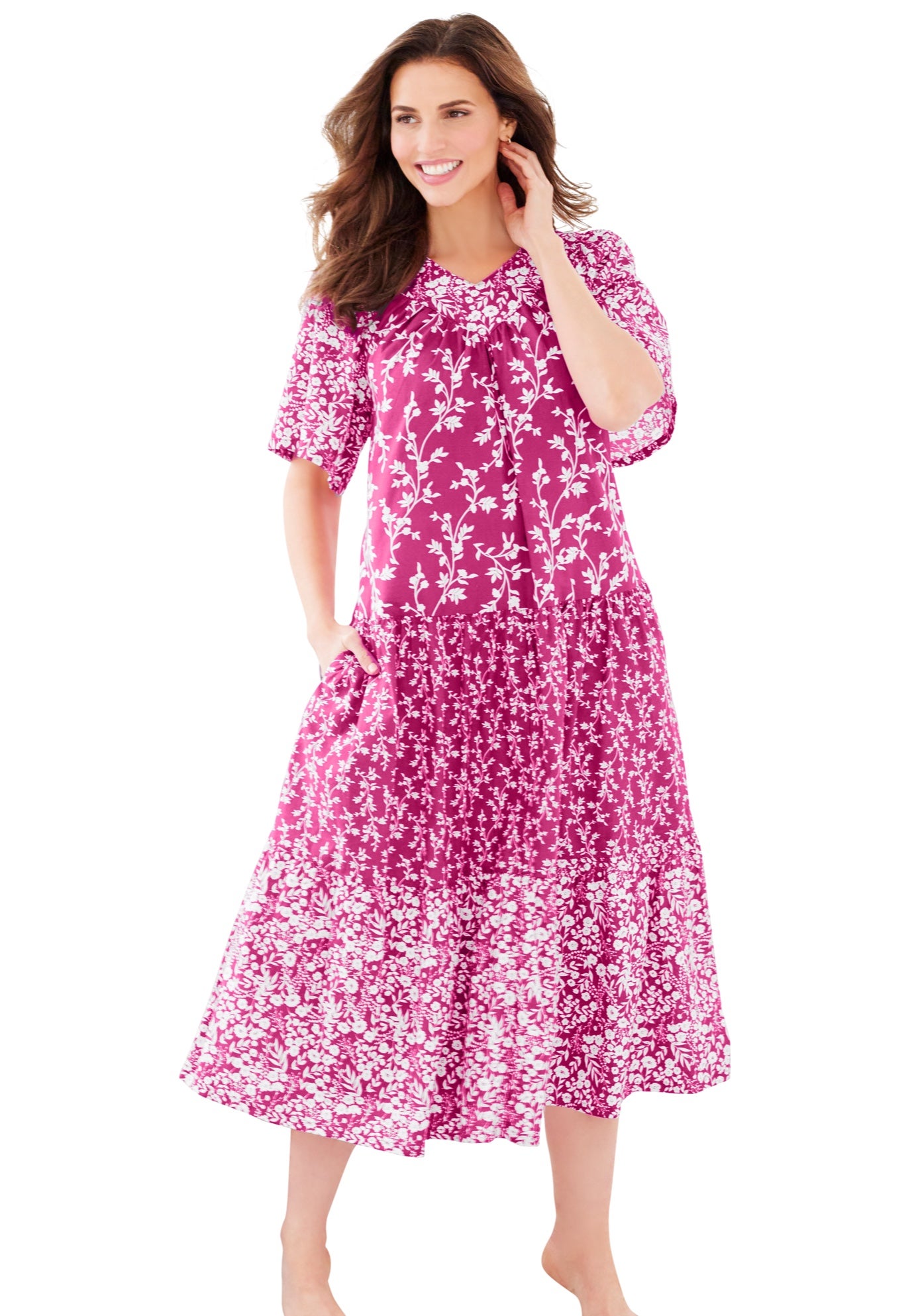 Tiered Print Lounger image number 0