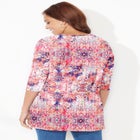 Easy Fit 3/4-Sleeve Scoopneck Tunic image number null