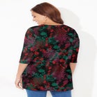 Easy Fit 3/4-Sleeve Scoopneck Tunic image number null