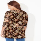 Easy Fit 3/4-Sleeve Scoopneck Tunic image number null