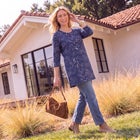 Easy Fit 3/4-Sleeve Scoopneck Tunic image number 0