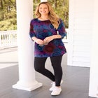 Easy Fit 3/4-Sleeve Scoopneck Tunic image number null