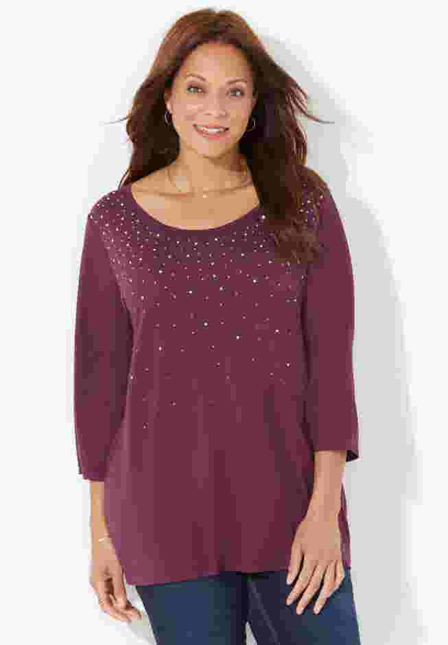 Raindrops Shimmer Tee image number 0
