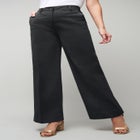 Stretch Cotton Chino Wide-Leg Trouser image number null