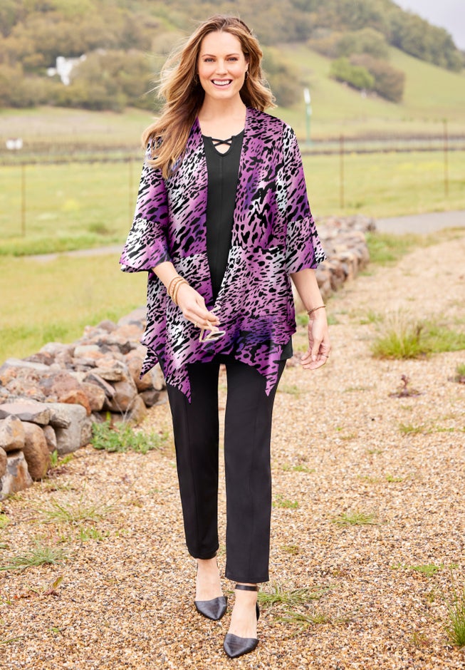 Seasonless Cascade Kimono image number 1