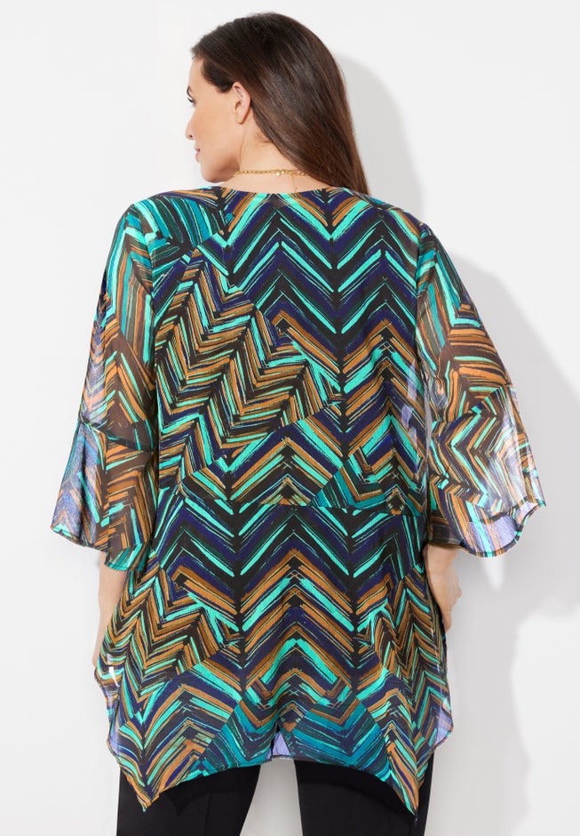 Seasonless Cascade Kimono image number 1