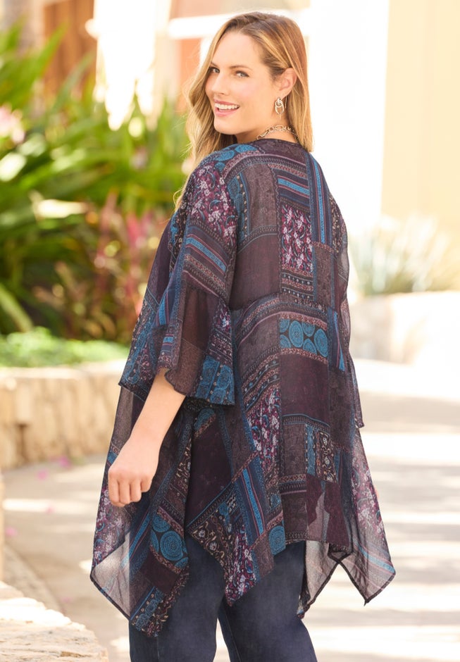 Seasonless Cascade Kimono image number 1